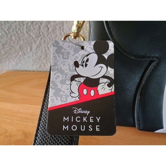 Disney Mickey Mouse Women's Wristlet Purse Wallet with Matching Coin Purse - Picture 8 of 11